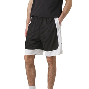 Pantalones Cortos Deportivos de Lona para Hombre, de Poliéster/Algodón, Doble Capa, Estilo Casual, con Estampado Gráfico Personalizado por Sublimación, Cintura Elástica Cómoda, Estilo Urbano - Product Image 2