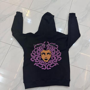 Sweat à capuche en coton polaire unisexe Impression bouffante Sweat à capuche élégant pour les hivers Sweat à capuche thermique en coton très demandé pour hommes - Product Image 2