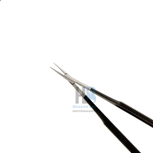 Porte-aiguilles micro, ciseaux chirurgicaux 18 cm en acier inoxydable, instrument chirurgical dentaire manuel, kit d'instruments de précision à verrouillage - Product Image 3