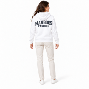 Sudadera con Capucha HIC de Alta Calidad, Estilo Urbano, 360 g/m², 100% Algodón, Color Sólido, Cierre de Cremallera, Secado Rápido, Transpirable, con Bolsillo Tejido y Logotipo Personalizado - Product Image 2