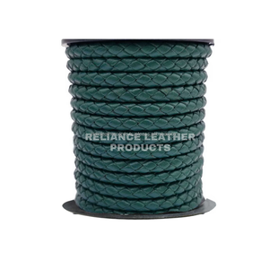 Cordón de cuero trenzado de piel de vaca natural para hacer joyas, forma de 4mm, 8mm, 12mm, 14mm, tamaños adecuados para accesorios - Product Image 5