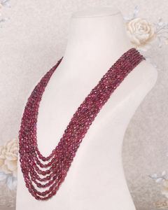 Collar de Cuentas de Turmalina Rosa Natural - Product Image 3
