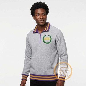 Sudadera de Hombre con Ribete Amarillo, Logotipo Bordado, Bolsillo Delantero, Corte Regular, Informal, para Invierno, 100% Algodón, Secado Rápido - Product Image 4