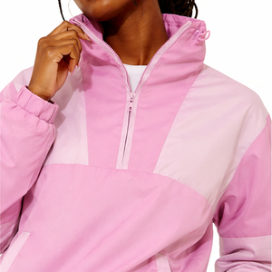 Custom Unisex Sporty Hooded Racer Jacket Shorts Set Polyester/Nylon Waterproof Quick Dry Lightweight Outdoor Windproof Jacket - Product Image 6