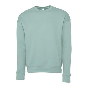 Sweat-shirt unisexe Bella Canvas à col rond et épaules tombantes, en molleton de luxe 100% coton, écologique, pour l'hiver, vêtements vierges pour designs personnalisés - Product Image 1