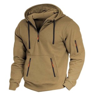 Sweat à capuche pour homme, design personnalisé, en molleton à carreaux, 100% coton, doublure tricotée, écologique, prix de gros, tendance, best-seller - Product Image 5