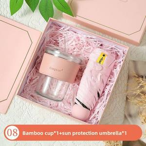 Hot Selling <b>Creative</b> Ceramic Water Cup <b>Gift</b> Set Includes Bear Fan Mug Towel for Wedding Birthday & Business Souvenirs or <b>Gifts</b> - Product Image 6