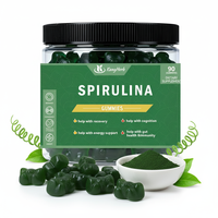 Gommes à mâcher à la spiruline verte naturelle sans sucre Kangherb pour soutenir le système immunitaire