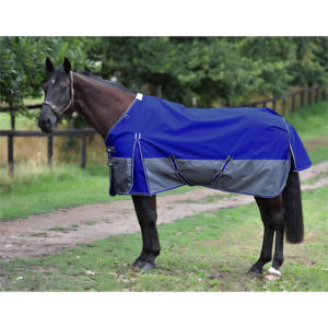 Couverture de cheval d'hiver ultra résistante à 1200 deniers, doublure en nylon réfléchissant imperméable, tapis de cheval renforcé et respectueux de la jument - Product Image 4