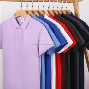 Polo personnalisé pour homme, été, 200g, coton et élasthanne, respirant, uni, uniforme de travail - Product Image 1