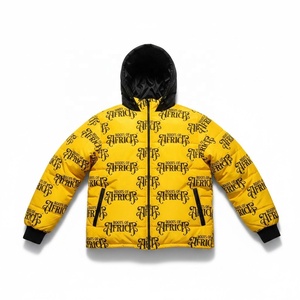Winter Unisex Hooded Streetwear Puffer <b>Jacket</b> Custom Made Quilted <b>Warm</b> Bubble Regular Length 2026 - Product Image 1