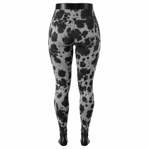 Leggings de yoga taille haute pour femme, imprimé cachemire, en spandex et polyester, légers, extensibles dans les quatre sens, sans coutures - Product Image 2