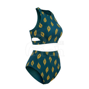 Ensemble bikini tendance pour femme, maillot de bain deux pièces, bas et haut confortables, idéal pour la plage, les vacances, la station balnéaire et l'été - Product Image 2