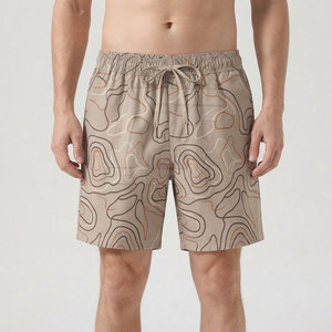 Pantalones Cortos Deportivos Ligeros para Hombre, Estampados, con Cordón en la Cintura, para Gimnasio, Entrenamiento, Running y Uso Casual - Product Image 3