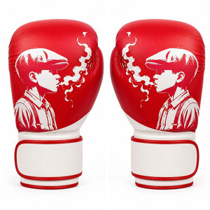 ถุงมือชกมวยหนังแท้สำหรับฝึกซ้อมแบบ Pro Style Heavy Bag เหมาะสำหรับคิกบ็อกซิ่ง ซ้อมมวยไทย MMA - Product Image 4