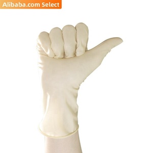 Gants d'examen en latex jetables de qualité médicale sans poudre - Product Image 2