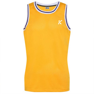 Maillot de basket-ball pour homme KANEKA SPORTS personnalisé, 100% polyester, respirant, séchage rapide, léger, tissu doux, sans manches, pour l'été - Product Image 1