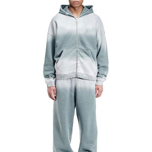 Conjunto Deportivo de Dos Piezas para Hombre, Estilo Casual, Tejido Suave, Cómodo, Transpirable, con Efecto Desgastado por el Sol - Product Image 4