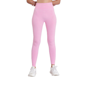Legging de yoga noir décontracté pour femme, nouveau modèle, personnalisé avec logo, pour fitness et activités de plein air, vente en gros - Product Image 2