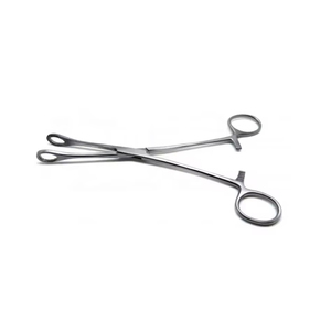 Pinces à éponges chirurgicales en acier inoxydable réutilisables, instrument hospitalier, équipement médical, pinces à éponges - Product Image 1