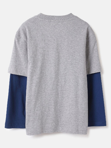 เสื้อยืดเด็กผ้าฝ้ายสีพื้นแบบเรียบสำหรับเด็กชาย รับผลิตเสื้อยืดเด็กแบบขายส่งและสั่งทำได้ - Product Image 5