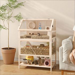 Gabbia di Lusso in Acciaio Inossidabile per Animali Domestici con Motivo Personalizzato per Razze Piccole, Medie e Grandi per Allevamento e Alloggio Interno - Product Image 1