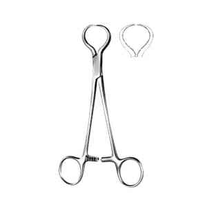 Pince à serviette chirurgicale de qualité supérieure, couleur personnalisée, pointe fine, prix de gros - Product Image 1