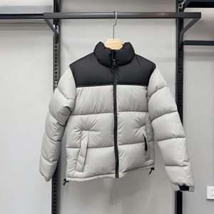 High Quality Custom <b>Men</b>’s Reversible <b>Winter</b> <b>Jacket</b> Plus Size Waterproof Windproof Coat Breathable <b>Warm</b> Zipper Casual Outerwear - Product Image 6