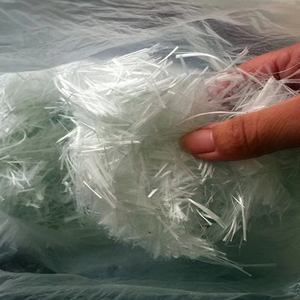 Fibres de verre sans alcali coupées pour la construction en béton avec service de coupe, couleur blanche, marque TOPFRP - Product Image 1