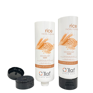 หลอดพลาสติก PE สีขาวสำหรับเครื่องสำอาง บรรจุภัณฑ์ครีมพิมพ์ลายตามสั่ง ขนาด 10 มล. 20 มล. 30 มล. 40 มล. 50 มล. - Product Image 5
