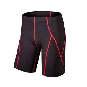 Shorts de sport de compression pour hommes, style urbain, respirants, séchage rapide, couleur unie, service OEM, couleurs personnalisées, vente en gros - Product Image 1