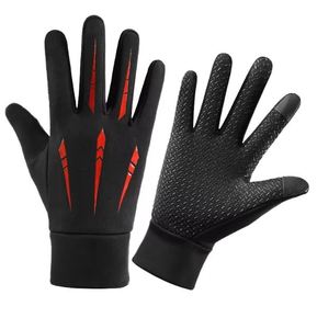 Guantes personalizables de carreras ODM para hombres y mujeres, guantes transpirables para exteriores para motocicleta MTB, tecnología de pantalla táctil, servicio OEM - Product Image 1