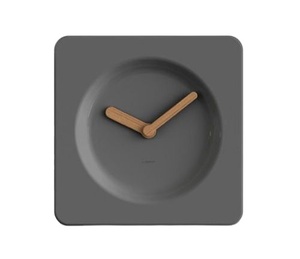 Reloj de Pared de Mármol Beige Moderno, Minimalista, con Esfera Redonda de Piedra, Decoración Contemporánea y Elegante para el Hogar u Oficina, Artesanal - Product Image 1