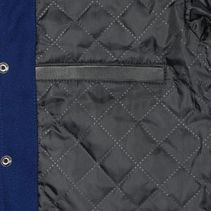 Veste de baseball classique pour homme avec manches en cuir, style universitaire, vêtements d'équipe personnalisés, coupe confortable - Product Image 6