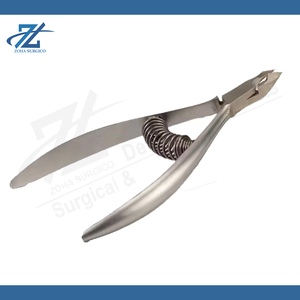 High Quality 14 Ingrown <b>Nail</b> Cuticle Nippers 4CR13 Stainless Steel Straight Blade <b>Professional</b> Use Wide Jaw Opening Toe Use Made - Product Image 3