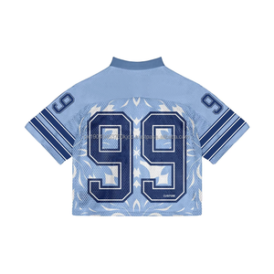 USA TRADE Custom Logo Men's <b>Top</b> Sport Team Training <b>Mesh</b> Jersey Football and Baseball Uniform with Soccer Uniform T Shirt - Product Image 2