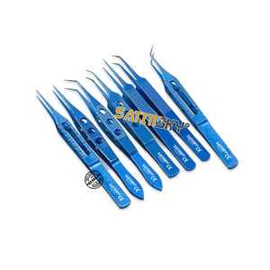 Titanium Manual Hair Transplant Forceps Surgical <b>Tweezers</b> Professional Hair Transplantation Premium Quality Scissors CE - Product Image 1