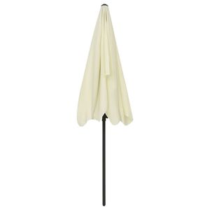 Parasol de plage jaune sable 78,7''x49,2'' - Product Image 5