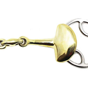 บิตม้าสแตนเลสแบบวงแหวน 4 นิ้ว แบบ 2 วง ข้อต่อคู่ พร้อมห่วงหลวม - Product Image 6