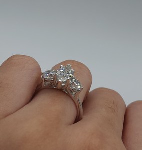 2 CT Lab Grown <b>Diamond</b> <b>Ring</b> in 18K Solid Gold | IGI Certified VS1 | Luxury Engagement Wedding <b>Ring</b> | Elegant Bridal Jewelry - Product Image 5