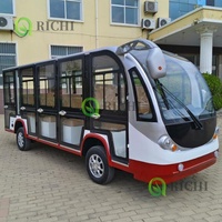 Bus de tourisme électrique Richi pour passagers, tout-terrain, alimenté par batterie, mini-bus de tourisme, moteur 5KW, 8-23 sièges, suspension indépendante