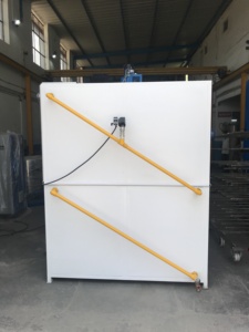 Nouveau Grand Séchoir à Air Chaud Automatique Ultra-Efficace avec Chariot de Transport et Moteur PLC - Product Image 3