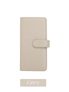 Cartera Compacta Delgada de Piel de Lagarto, Sin Anillas, para Tarjetas, Billetes, Cheques y Pasaportes, Superventas - Product Image 4