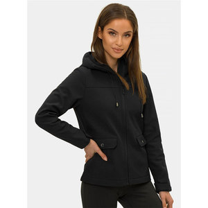 Chaqueta Softshell Acolchada de Invierno para Mujer, Personalizada, Impermeable, con Cierre de Cremallera, Diseño Sólido, para Senderismo al Aire Libre - Product Image 2