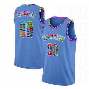 Maillot de basket-ball personnalisé unique, impression personnalisée, maillot de basket-ball tendance, gilet d'entraînement pour jeux en plein air, vêtements de sport unisexes - Product Image 3