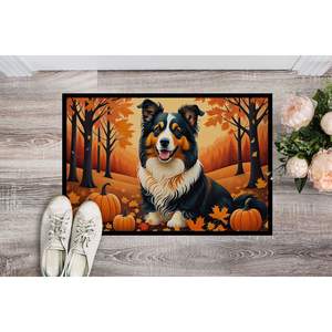Collie Fall <b>Doormat</b> Non-Slip <b>Washable</b> Low Pile Indoor/Outdoor Entryway Rug 24H X 36W Front Door Mat - Product Image 2