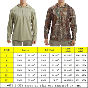 Camisa de Pesca de Manga Larga Premium para Hombre con Protección Solar UPF 50+ UV, Tejido de Secado Rápido que Absorbe la Humedad para Deportes al Aire Libre - Product Image 3