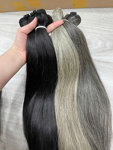 Extensiones de Cabello Humano Liso sin Procesar DD 2026, Mechones de Cabello Natural sin Químicos, Aptos para Teñir - Product Image 5