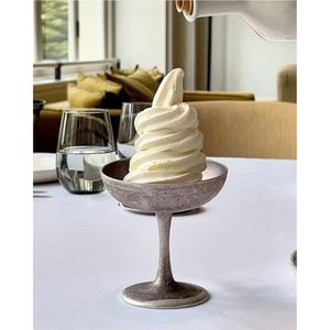 Tazón de Acero Inoxidable para Helado, Taza Metálica para Postre, Plato Plateado para Sundae, Tazón para Ensalada y Aperitivos para Hoteles, Restaurantes y Servicios de Catering - Product Image 2