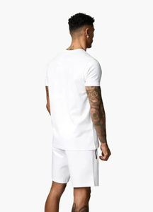 Conjunto de Verano Casual para Hombre de Alta Calidad, con Logotipo Personalizado, Transpirable, 100% Algodón, Camiseta y Pantalones Cortos Extra Grandes, Tallas Personalizables - Product Image 6